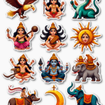 Indian Mythology - Sticker Sheet v1
